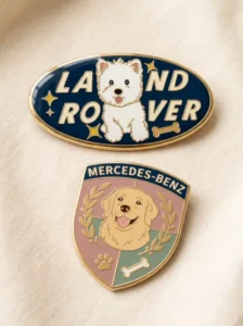 wove paw custom dog enamel pins and keepsakes