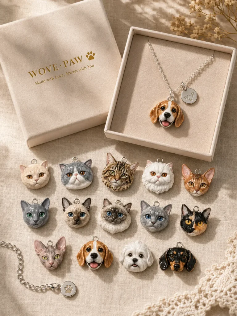 high quality photo engraved on silver dog pendant